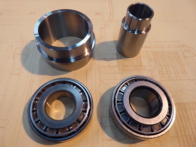 Differential Pinion Taper Bearing Conversion Kit - GP Cars